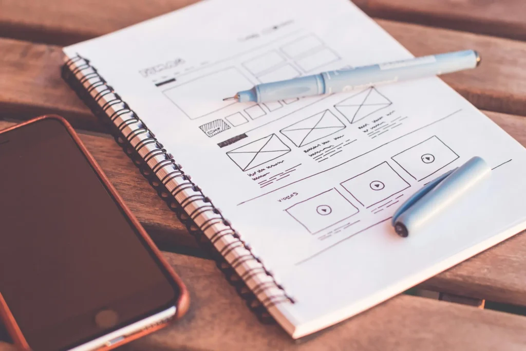 Diseño web borrador para la preparación